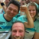So sehen Sieger aus: Braunauer Jubel nach dem Klassenerhalt
