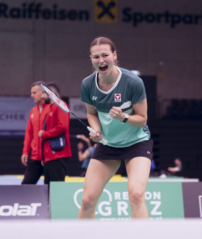 Anna Hagspiel gewann im Mixed und im Damendoppel ihre Erstrundenbegegnung. © Martin Göggl